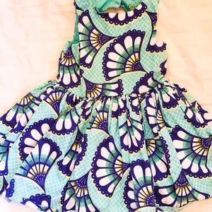Peacock Skater Dress